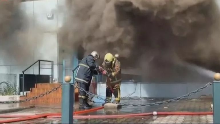 Φωτιά σε κατάστημα αθλητικών ειδών στην ανατολική Θεσσαλονίκη